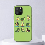 Armas multika puuvilja avokaado telefoni&uuml;mbris iPhone 11 12 Mini 13 14 Pro Xs Max X 8 7 6s Plus 5 Se Xr jaoks iPhone6