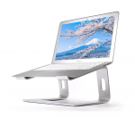 Ergonoomiline alumiiniumist s&uuml;learvutikinnitusega arvutialus. &Uuml;hilduv eemaldatav s&uuml;learvuti t&otilde;usutoru s&uuml;learvuti hoidik MacBookile 10-15,6