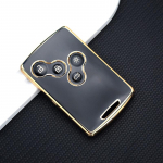 4 nupuga TPU auto v&otilde;tme&uuml;mbrise kate Renault Duster Captur Clio Logan Megane Koleos Scenic Nema Fluence Zoe tarvikute jaoks Key Case