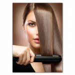 Juuksurisalong Dekoratiivmaaling Juuksurisalong Stiilimine Seinamaaling Plakat Kaasaegne juuksurisalong V&auml;rvimine Juuste Sein Art Decor HD2591 50x70cm no frame