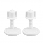 Hingede kruvide &uuml;lemine ja alumine WC hingede kruvide komplekt