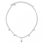 StoneFansi tsirkoonist ripatsiga peakett India ehete kaunistusega peakate Kristallpeakattega pulmade tiaarad pruutidele peapael Gold Hair Chain
