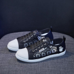 Pitsist hingavad valged kingad naistele Suvised &uuml;li&otilde;pilaste v&otilde;rkkangast kingad Lamedad kingad 40 must