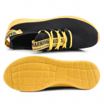 Suured suvised meeste Flykniti spordijalatsid 39 must/kollane