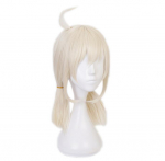 Klee Cosplay parukate m&auml;ng Genshin Impact hobusesabad beežid keskmised naiste kuumakindlad s&uuml;nteetilised juuksed parukas Halloweeni rollim&auml;ng One Size beež