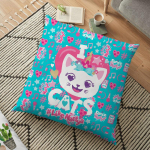 Nagu Nastya Padjap&uuml;&uuml;r Kawaii Girls Magamistoa Padjap&uuml;&uuml;r Kodu Diivan Tool Auto Padjakatted Kaunistus Armas kingitused 45*45cm 12