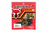 Jackall Soft Lure Rhythm Grub 2,4 tolli Chart Back Black (6638)