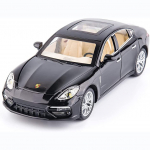 1/24 skaalaga Palamera mudelauto m&auml;nguasi, tsingisulamist tagasit&otilde;mmatav m&auml;nguauto heli ja valgusega lastele poisile t&uuml;drukule kingitus 1/24-20.5x9x5.8cm must
