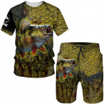 Camo Carp Fishing 3D Print Meeste Naiste T-s&auml;rk/l&uuml;hikesed p&uuml;ksid/komplekt Vabaaja Harajuku t&auml;navariided Spordir&otilde;ivad &otilde;ues kalap&uuml;&uuml;k jaht ca s