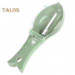 Kalakilbik Mugav katlakivi eemaldaja kalakujuline kaabits koos s&auml;ilitusmahutiga koduk&ouml;&ouml;gi jaoks roheline