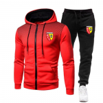 2022. aasta s&uuml;gistalvine soojad meeste komplektid lukuga kapuutsid Fliisist spordi&uuml;likonnad jakk vabaaja dressipluusid spordir&otilde;ivad + s&ouml;rkimisp&uuml;ksid XL