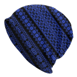 Ukraina Vyshyvanka Tikand Talvine kapots Femme Slouchy Beanie M&uuml;ts Bohemian Geometric Ski Skullies Beanies M&uuml;tsid Unisex naistele Skullies Beanie Hat