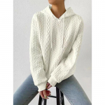 Naiste pikkade varrukatega džemprid kapuutsiga kampsun, vabaajaline sviiter S aprikoosi