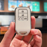 2 4 nupuga TPU kaugjuhtimispuldi auto v&otilde;tme&uuml;mbris Honda Civic Accord Vezel Fit CRV HRV Crz Hrv Polit Jazz Jade tarvikutele