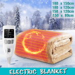 Elektrilised k&uuml;ttekehad Topelt temperatuuri ajastuskontroller Talvine soojendusega kattemadrats Kodu Magamistoa soojem soojenduspadja matt 180x120cm