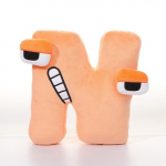 T&auml;hestiku&otilde;petus Palus m&auml;nguasjad Inglise kirjaga t&auml;idetud loom Plushie nukk M&auml;nguasjad Kingitus lastele Hariv t&auml;hestiku&otilde;petus (AZ)