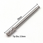 Hambaravi ananasspuur trimmimishammas luu puurid siinuse t&otilde;stmise vormingu t&otilde;stmise puurid 1 piece 3.5mm