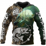 Meeste pullover Crap Fishing 3D Prindiga mood kapuuts Meeste naiste Harajuku kampsun Pullover vabaaja jope Suured kapuutsid S