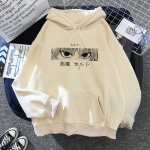 Kuum anime Hunter X Hunter Killua 2D tr&uuml;kiga unisex puuvillane kapuutsikasual suur &uuml;lepea k&auml;ivitatav populaarne dressipluus moodne unisex riietus M gray