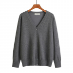 2023. aasta s&uuml;gisene kontori kampsun kudum vabaaja V-kaelusega pikkade varrukatega kardigan mitmek&uuml;lgne t&auml;isn&ouml;&ouml;biga kootud kampsunid 29625 M