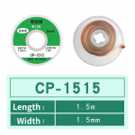Lahtijootmise punutise lint vaskjoodetraat jootmiseks tinajoodise eemaldamise punutise keevitustraadi parandamise t&ouml;&ouml;riist 1,5/2/2,5/3/3,5 mm UUS 1.5mm