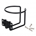 Metallist paaditopsihoidja L-kujuline v&auml;ljalaskeava universaalne joogialus, rauast fikseeritud teetassihoidja, mitmeotstarbeline istme joogihoidja 4 paigalduskruviga must