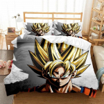 Dragon Ball tekikate voodilina 3D digitaalprintimine voodipesutarvikud, kaheosaline kolmeosaline komplekt, neljaosaline majapidamistarbed 200X200cm 3PCS