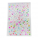 Rhinestone kleebised Faux Pearl isekleepuvad libisemisvastased festivali n&auml;ojuveelid kleebivad kontserdile meik n&auml;ole juuksed kehakaunistus kivist v&otilde;lusid K