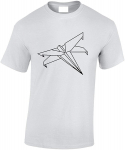 X Wing Fighter Paper Plane Ulmefilmidest inspireeritud teismeliste T-s&auml;rgid S