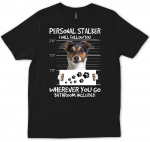 Naljakas Jack Russelli terjeri omanik karusnahast ema isa T-s&auml;rk S