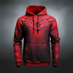 Spider Hoodie Meeste Graafilised &Auml;mblikud Veeb Mood Igap&auml;evane Basic 3D Print Pullover Sport V&auml;ljas, Puhkusepuhkuse kapuutsiga kapuuts S