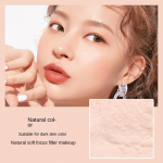 VIBELY Tuhanded Bird Grid Matte Oil Control fikseeritud meigipuuder, veekindel, meik, meik, jumestuspuuder 01