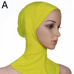Naiste moslemi turban moslemi hijab puhtav&auml;rviline m&uuml;ts peakattega sall r&otilde;ivad aksessuaarid naiste kattem&uuml;tsi A