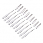 Vastupidav lai kasutusala korrosioonivastane Mugav haarata Grillsuupisted Magustoidukahvel K&ouml;&ouml;gividin Toiduvalik h&otilde;be