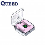 T&auml;ielikult l&auml;bipaistev juhtmevaba Bluetooth-peakomplekt, kvaliteetsed pool-k&otilde;rvaga meeste k&otilde;rvaklapid must