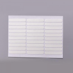 30 tk. L&auml;bipaistev k&uuml;&uuml;nte kleeplint kunstk&uuml;&uuml;nte statiiv Liimikleebised Kahepoolsed kleebitud manik&uuml;&uuml;ripraktika t&ouml;&ouml;riistade n&auml;itamine valge