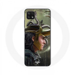 &Uuml;mbris Samsung Galaxy A22 5G Loki Thor Ragnarokile koos kiivriga Fanart, 1. hooaeg