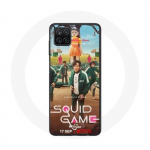 Samsung Galaxy A12 Case Squid Game Series Players Soldiers Doll