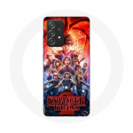 &Uuml;mbris Samsung Galaxy A52 Stranger Things plakati 2. hooaja jaoks