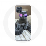 Purpursete prillidega &uuml;mbris Oppo A93 Catile