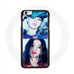 Coque pour Iphone 4 Blackpink Groupe K-pop Filles Lisa et Jisoo Lovesick girls poster the album