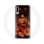 Coque pour Samsung Galaxy A70 Luffy Gear 5 One Piece Manga