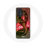 Coque pour Samsung Galaxy A13 4G / A13 4G Lite Cobra Kai Logo Affiche S&eacute;rie