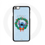 &Uuml;mbris Iphone 8 Stitch snow jaoks Merry Christmas sinine