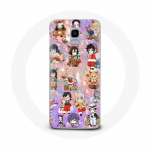 &Uuml;mbris Samsung Galaxy J6 2018 Demon Slayer jaoks h&auml;id j&otilde;ule plakat j&otilde;ulukink