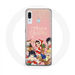 &Uuml;mbris Samsung Galaxy A40 Demon Slayer h&auml;id j&otilde;ule Anime Manga plakatile