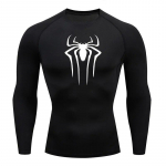 Sun Protection Sports Second Skin Running T-s&auml;rk Meeste Fitness Rashgarda MMA pikkade varrukatega Compression S&auml;rk Treeningriietus XXXL