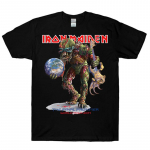 Iron Maideni Final Frontier World Touri must unisex T-s&auml;rk S