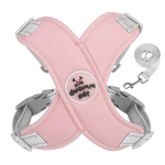 Peegeldavate lemmikloomade rakmete vesti komplekt v&auml;ikestele keskmistele koertele Rakmete jalutusrihm T&otilde;mbamisvaba kutsika rinnarihm Chihuahua Yorkies mopsikoerte tarvikud S Bust 38-46cm