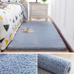 Pehme kohev vaip Roosa kollane valge mitmev&auml;rviline vaip Kaunistus Magamistoa T&uuml;drukule Suur vaip elutuppa Mat Shaggy 80*200